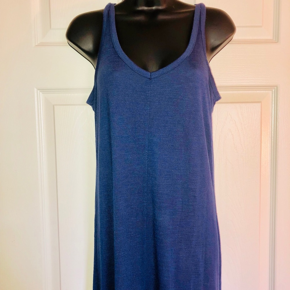 048. Old Navy Hi-Lo Midi Tank Dress